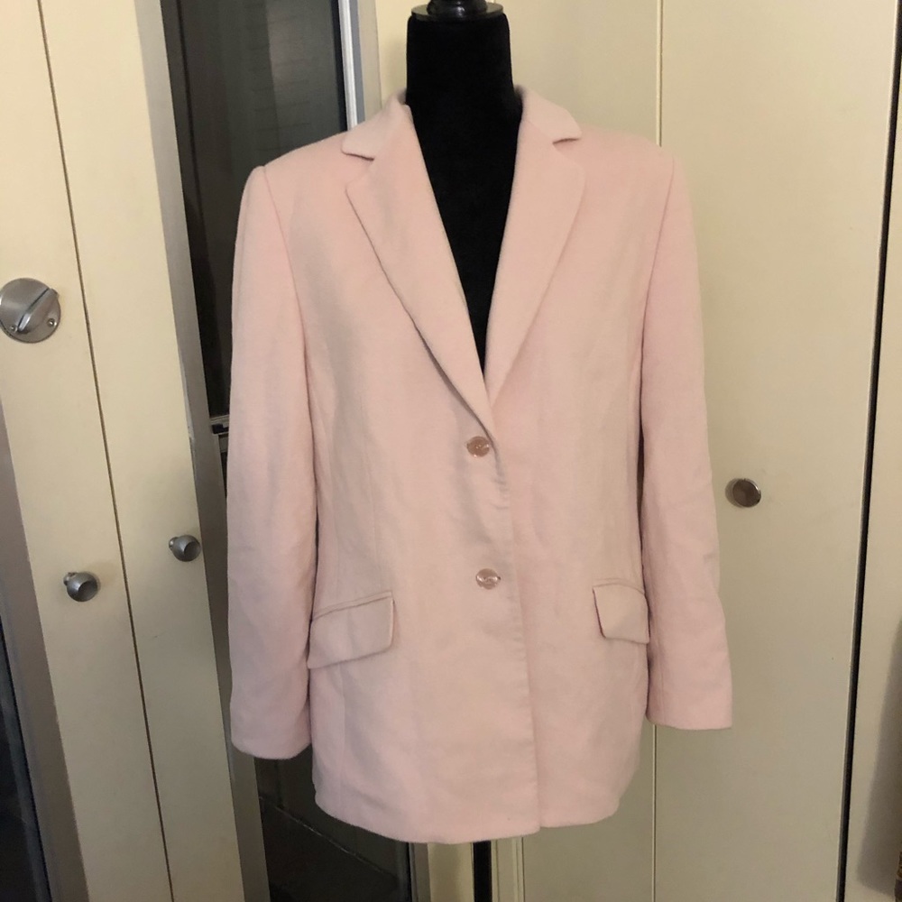 Wool & Angora Basler Blazer soft pink size 10